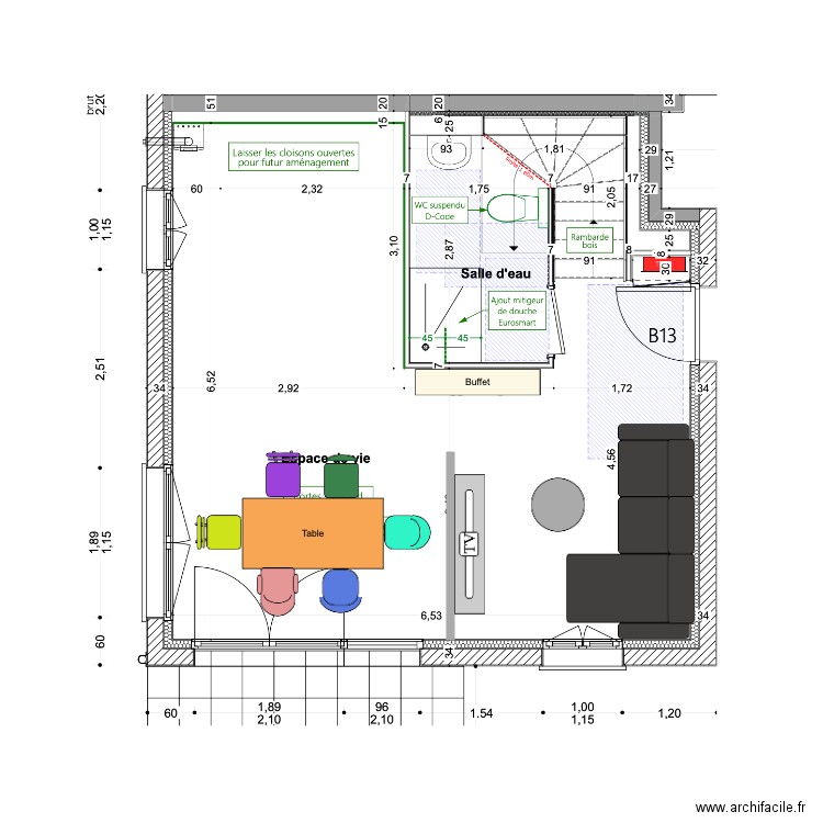 Plan avril 2021. Plan de 0 pièce et 0 m2