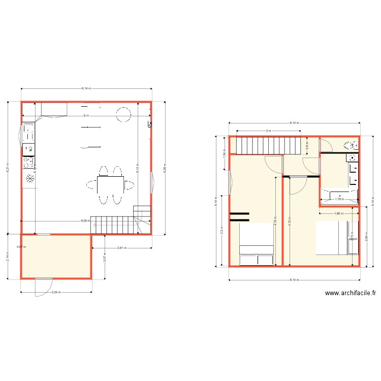 planDuplexInterne1606201909h30. Plan de 0 pièce et 0 m2