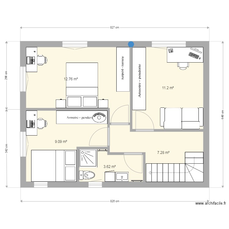 étage 7. Plan de 0 pièce et 0 m2