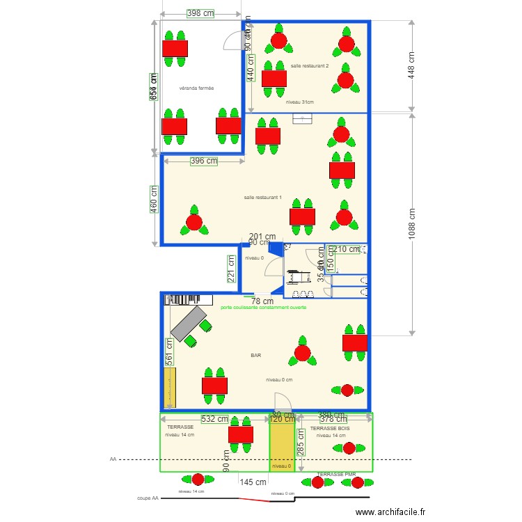 l air bleu V4. Plan de 0 pièce et 0 m2