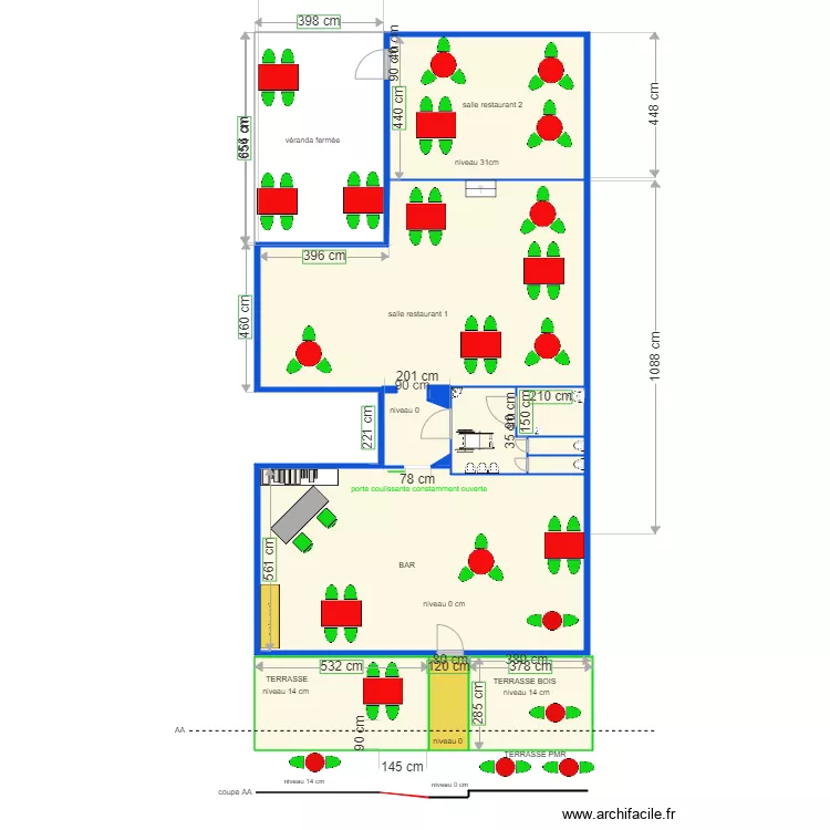 l air bleu V4. Plan de 0 pièce et 0 m2