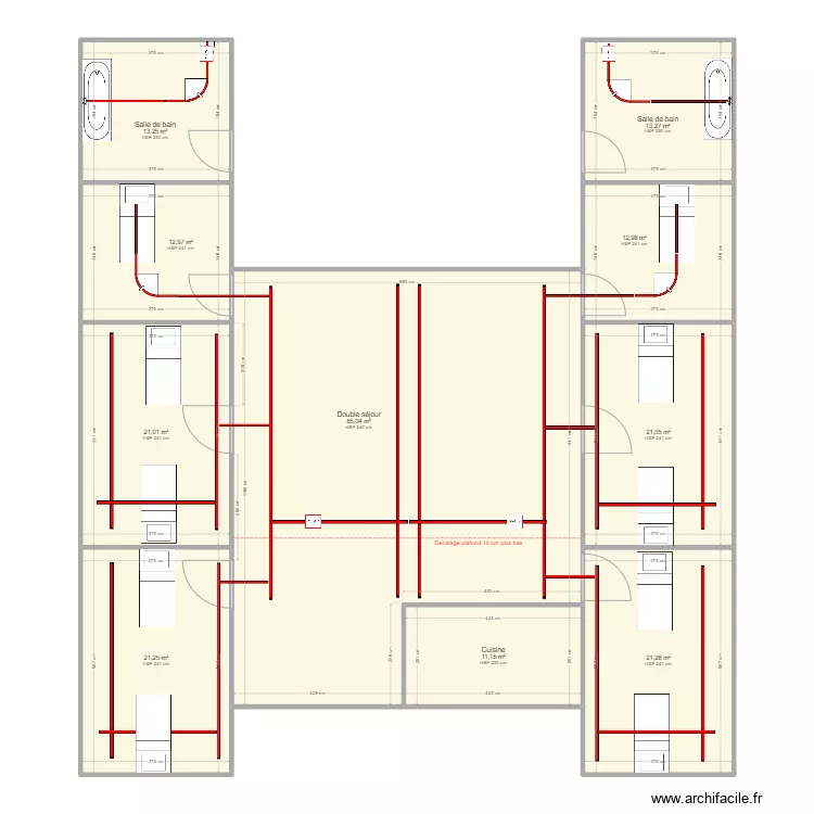 ARCHIPEL CUBA. Plan de 