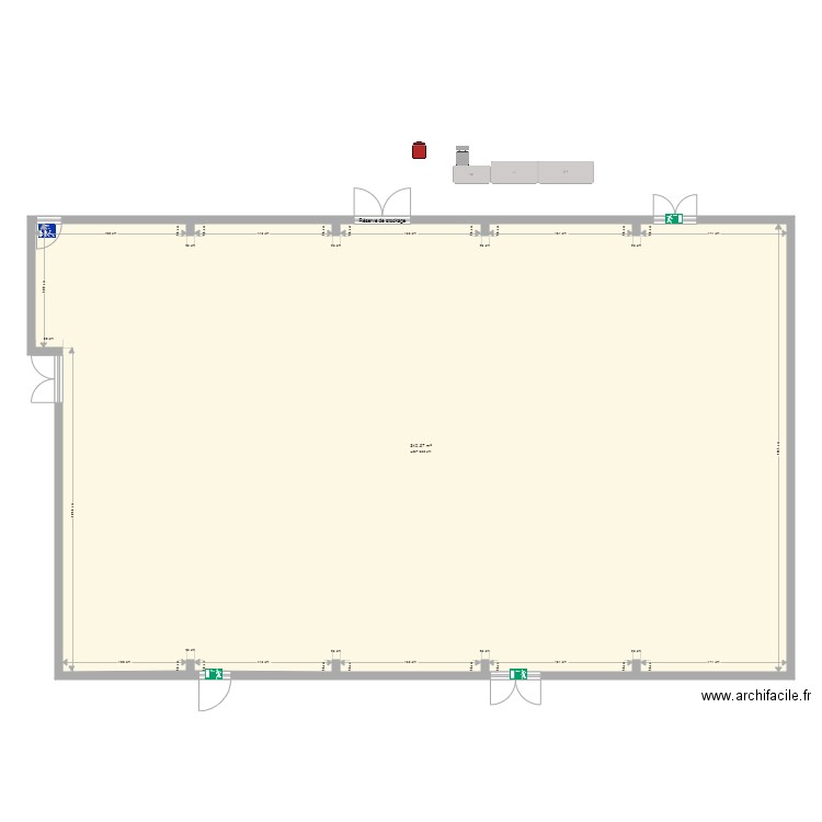 PALESTRE ACLEF ACTU. Plan de 0 pièce et 0 m2