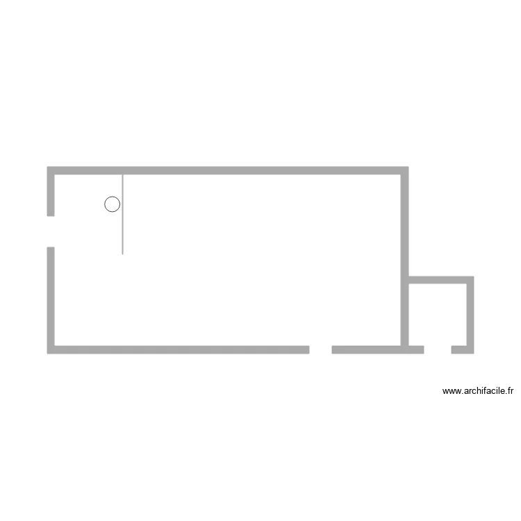 Salle bachelot  Stade Crosmieres n868. Plan de 