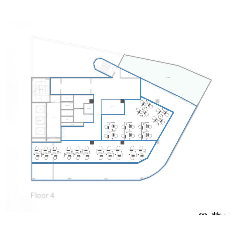 castilho 2 piso 6 v2. Plan de 0 pièce et 0 m2