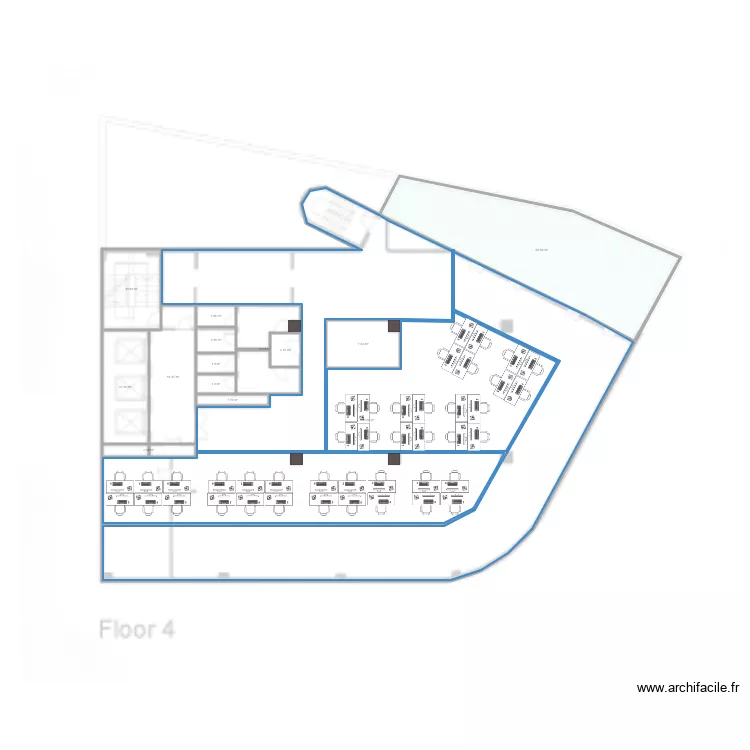 castilho 2 piso 6 v2. Plan de 