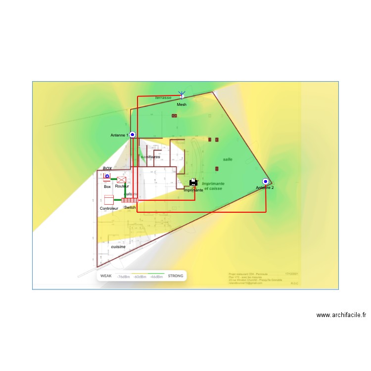 Plan romain. Plan de 0 pièce et 0 m2