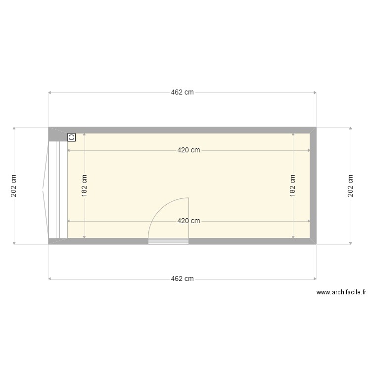salle de bain du bas 2. Plan de 0 pièce et 0 m2