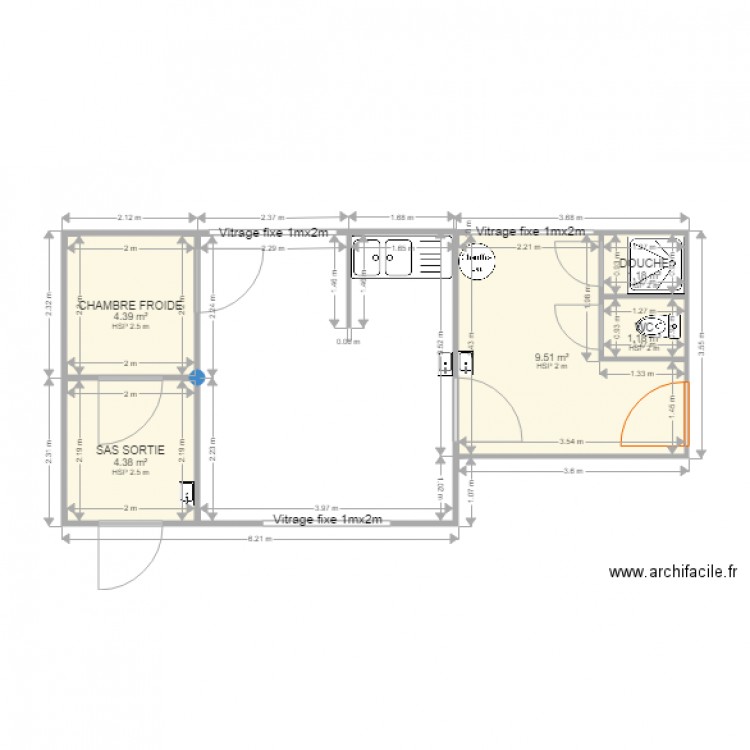 POUGET F. Plan de 0 pièce et 0 m2