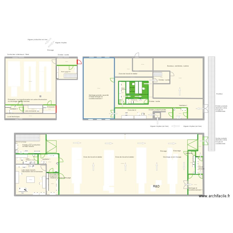 Camaret 1 et 2 (3). Plan de 0 pièce et 0 m2