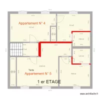Montesquieu 1er etage PROJECTION urbanisme