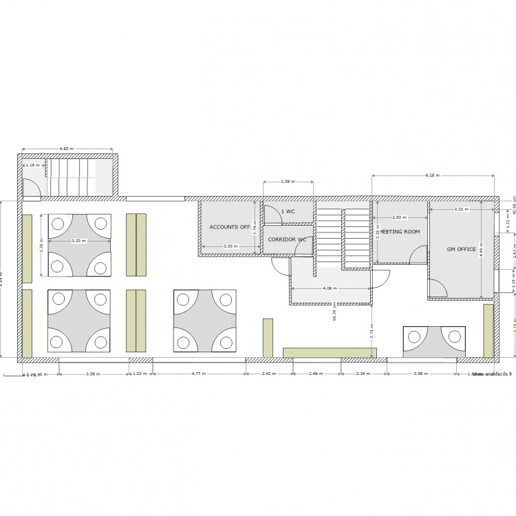 UPPER FLOOR VERSION 4. Plan de 0 pièce et 0 m2