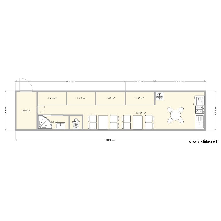 plan 02. Plan de 0 pièce et 0 m2