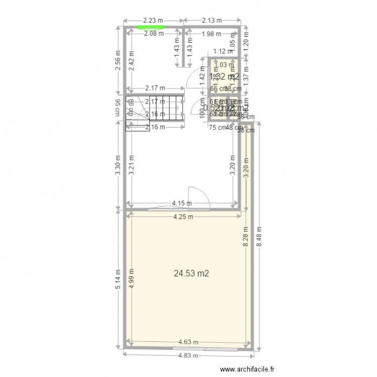 Maison 133 B. Plan de 0 pièce et 0 m2