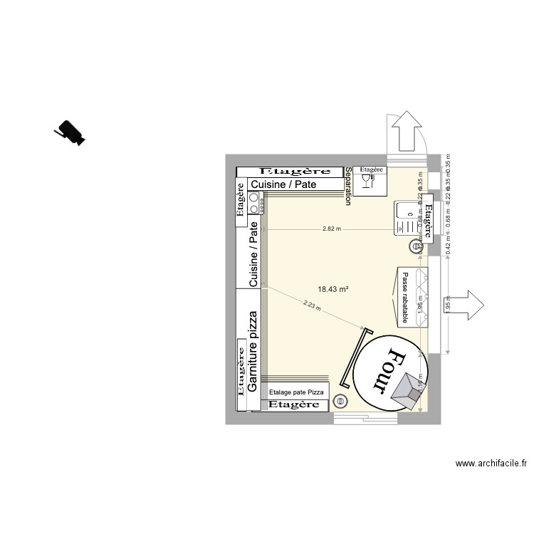 PIZZA PANORAMAS V4. Plan de 0 pièce et 0 m2