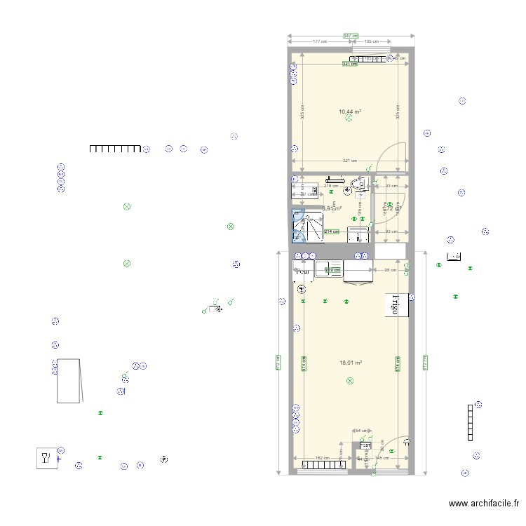 f3 . Plan de 0 pièce et 0 m2