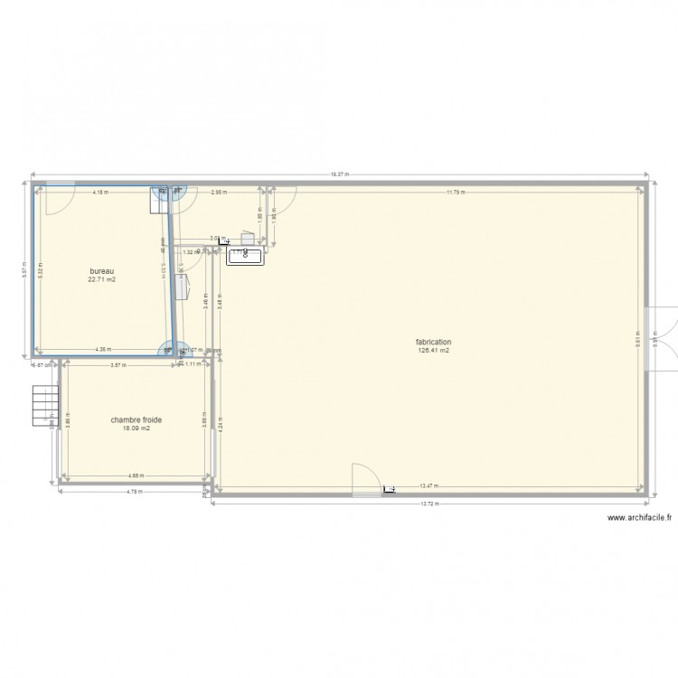 fromentoriaux. Plan de 0 pièce et 0 m2