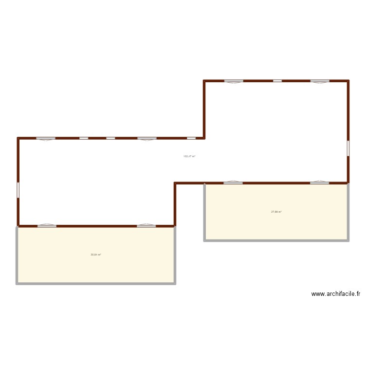 guadeloiupe 4 bungalows vierges. Plan de 0 pièce et 0 m2