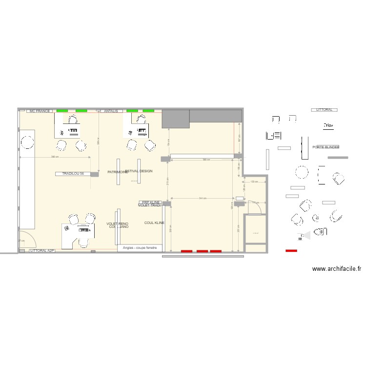 92 MESURES DEFINITIVES 4. Plan de 0 pièce et 0 m2