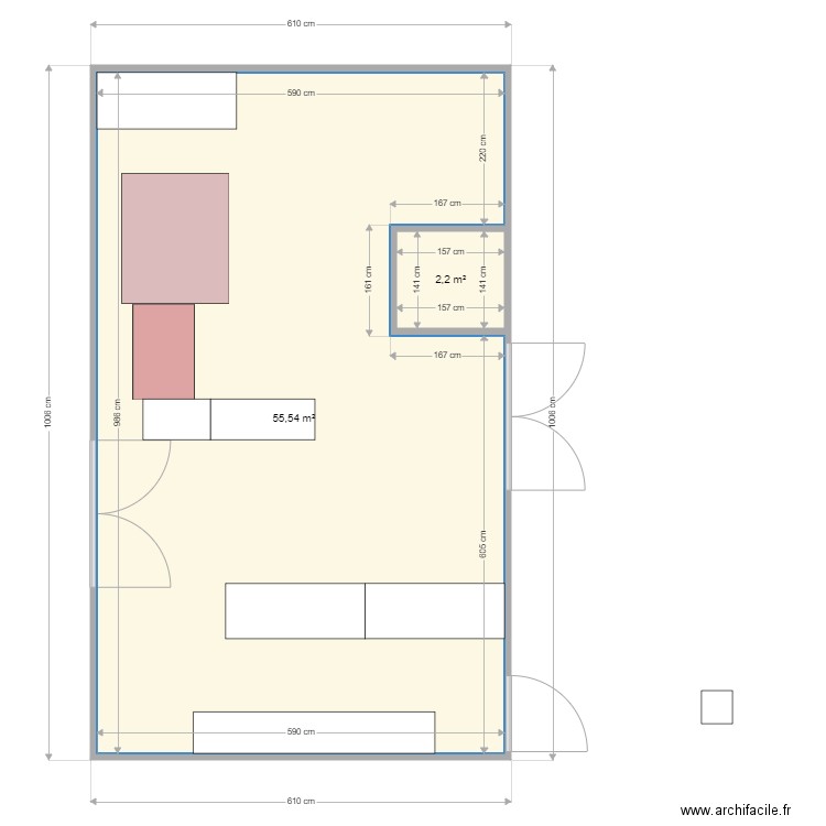 Emballage. Plan de 0 pièce et 0 m2