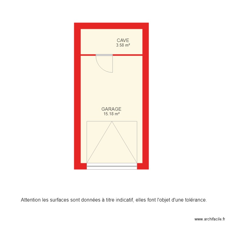 BI 2948 GARAGE ET CAVE. Plan de 0 pièce et 0 m2