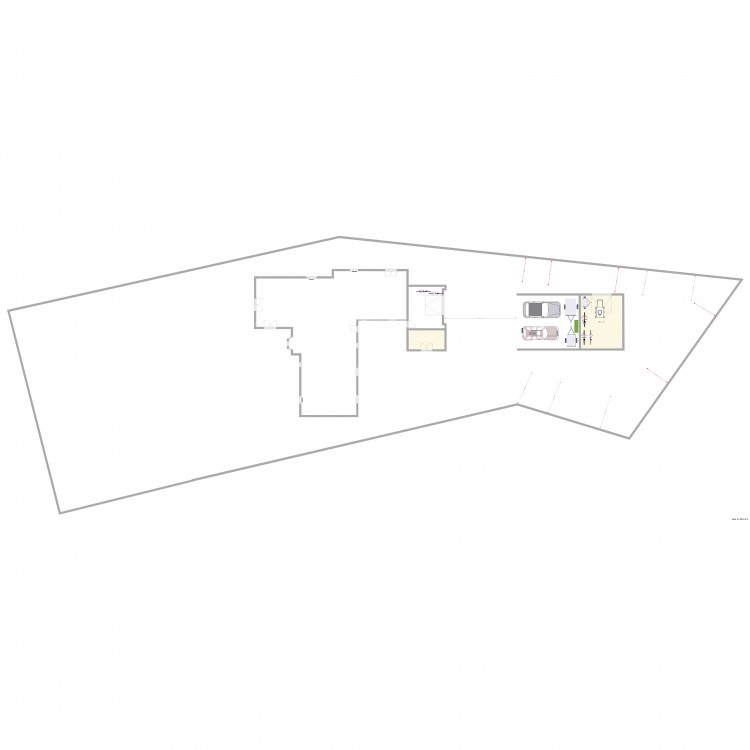 projet garage st porchaire 3. Plan de 0 pièce et 0 m2