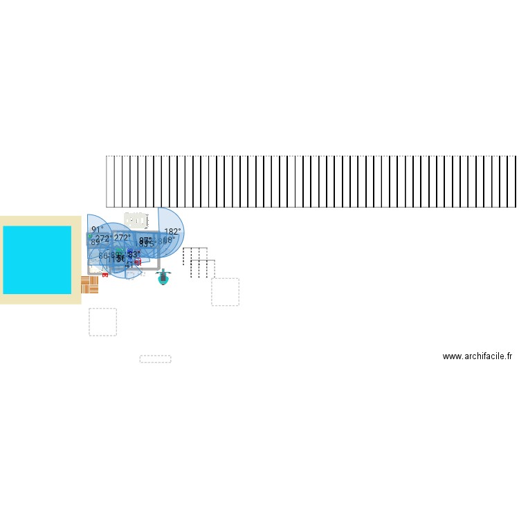 11er. Plan de 12 pièces et 142 m2