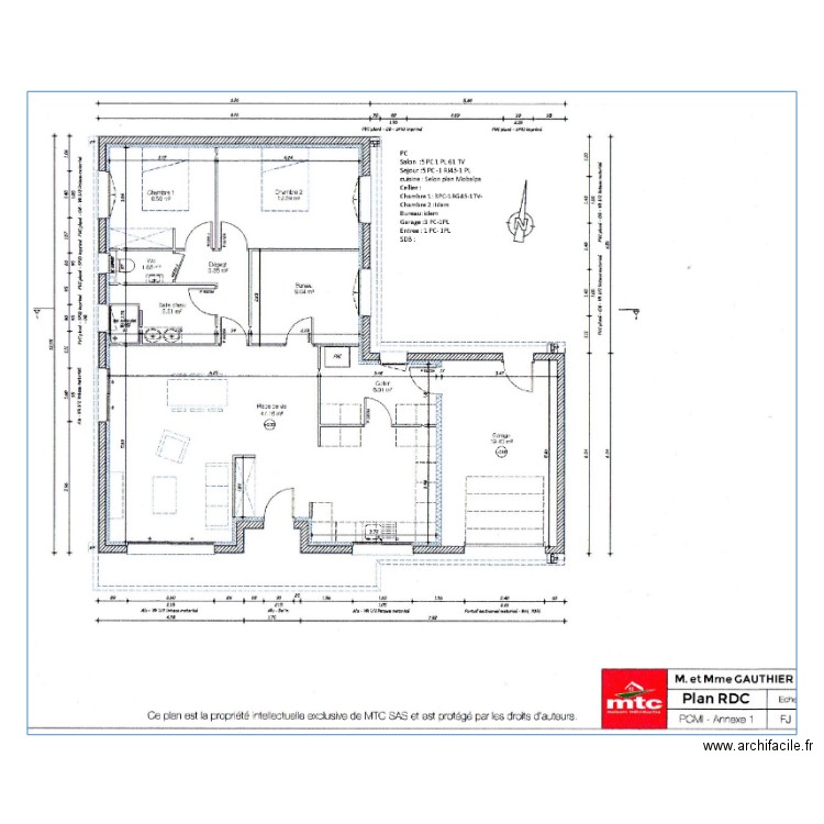 plan b. Plan de 0 pièce et 0 m2