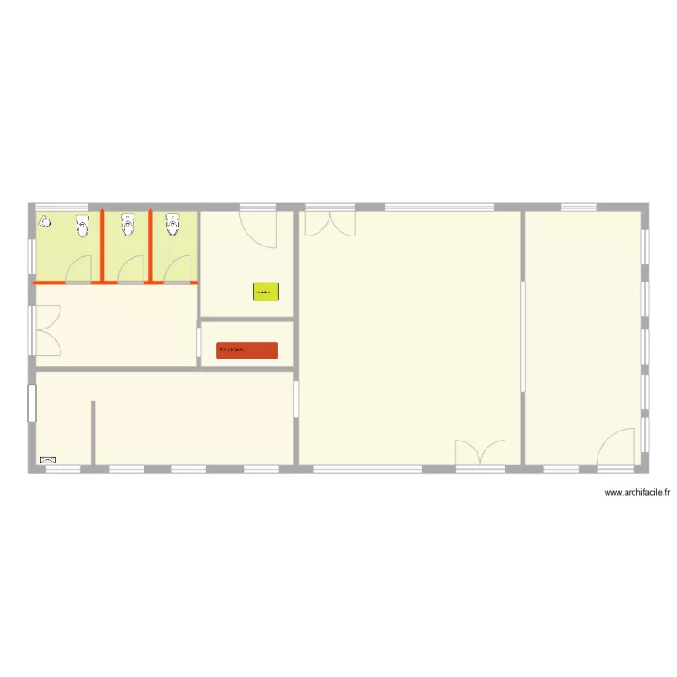 Espace vert 2. Plan de 