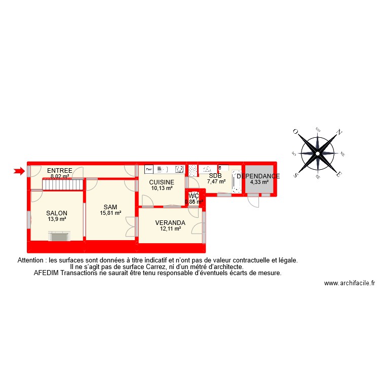 BI 10685 RDC. Plan de 0 pièce et 0 m2
