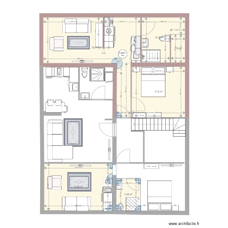 appbussymod. Plan de 0 pièce et 0 m2