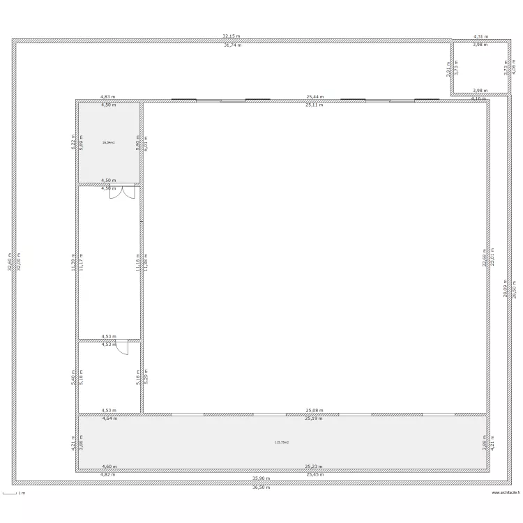 plan batiment inter. Plan de plan batiment inter. Plan de