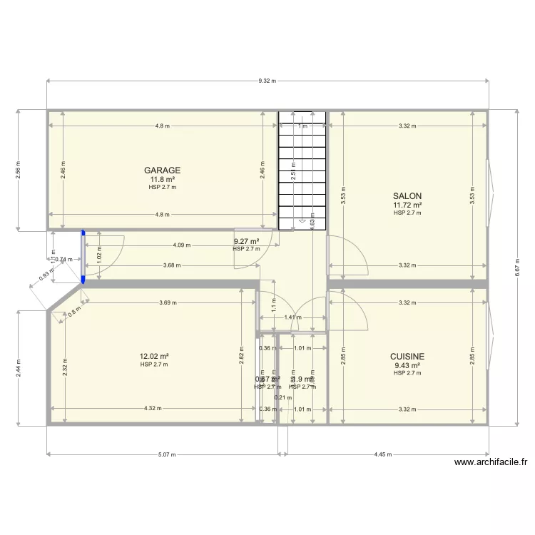 VERDUN BASE. Plan de 