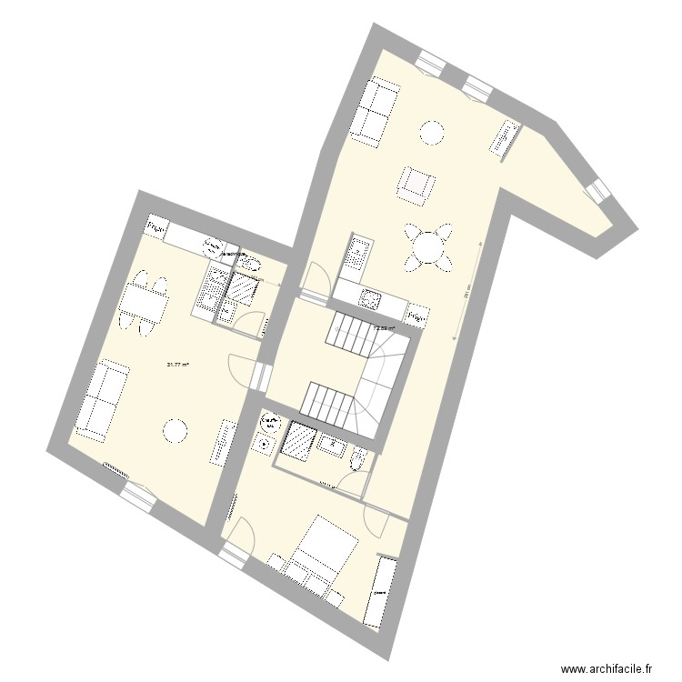 étage 3 version 262 juin 2019. Plan de 0 pièce et 0 m2