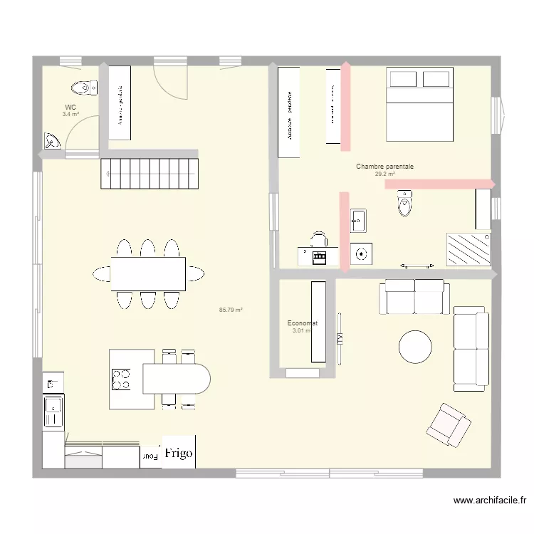 Ma maison de rêve. Plan de Ma maison de rêve. Plan de