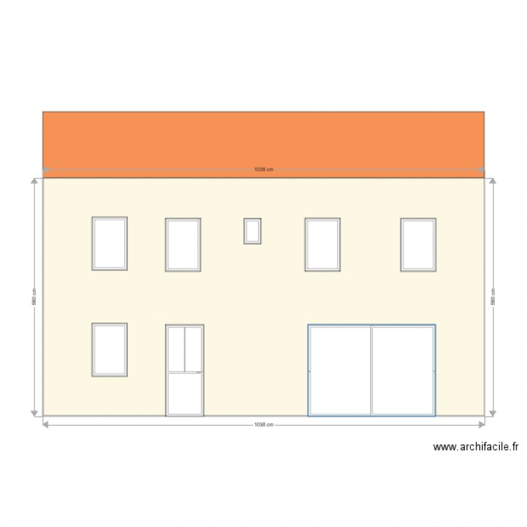 plan maison. Plan de 0 pièce et 0 m2