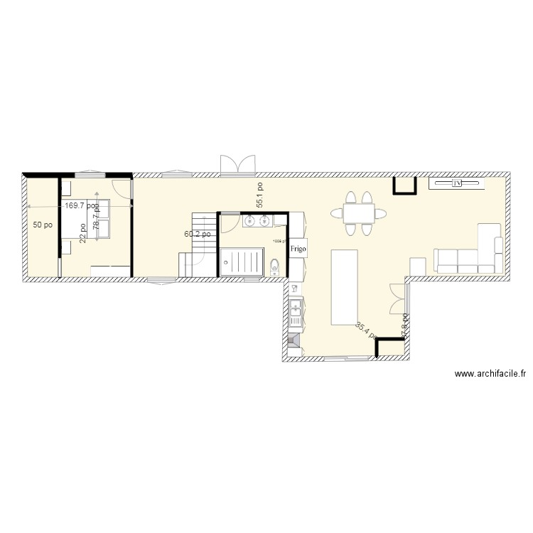 plan patrick version 1 DIM poud. Plan de 0 pièce et 0 m2