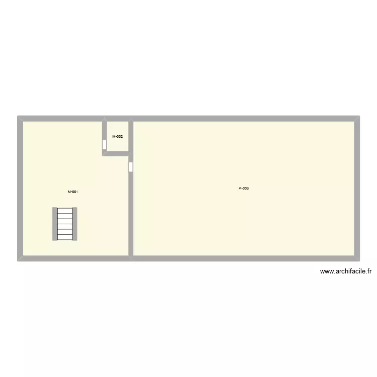 Beauséjour - Sous-sol. Plan de 3 et 109 m² Beauséjour - Sous-sol. Plan de 3 et 109 m²