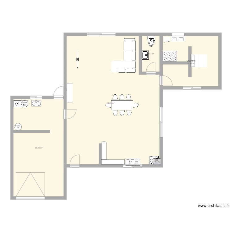 Futur Maison LANESTER. Plan de 0 pièce et 0 m2