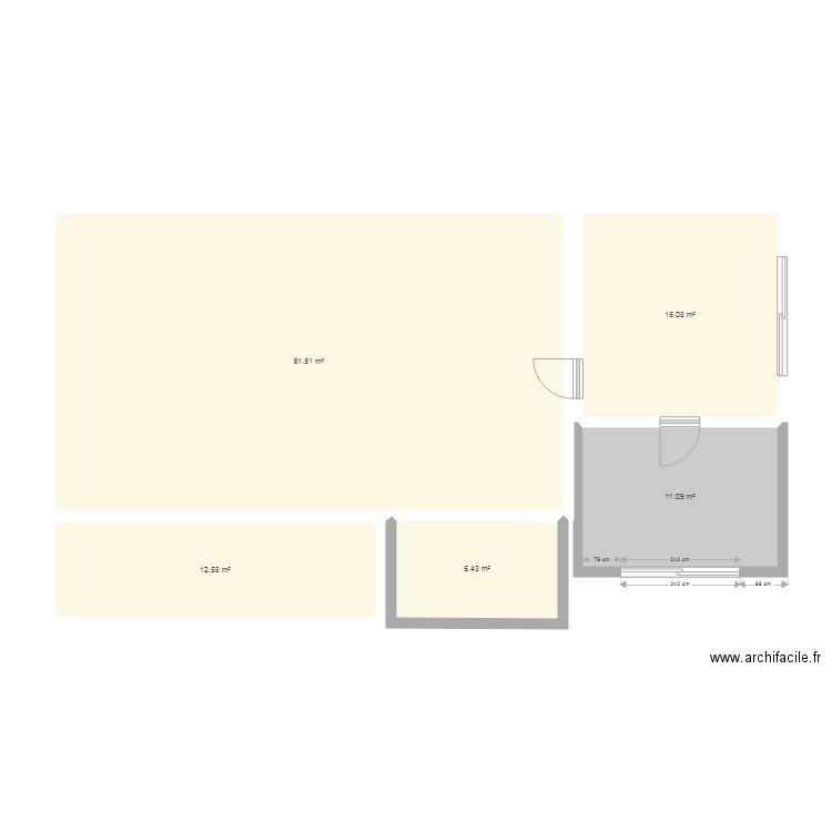 extension habitation leognan. Plan de 0 pièce et 0 m2