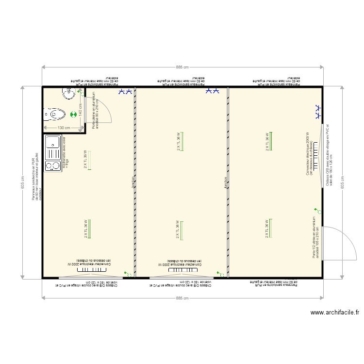 Atelier du Campagnol. Plan de 0 pièce et 0 m2