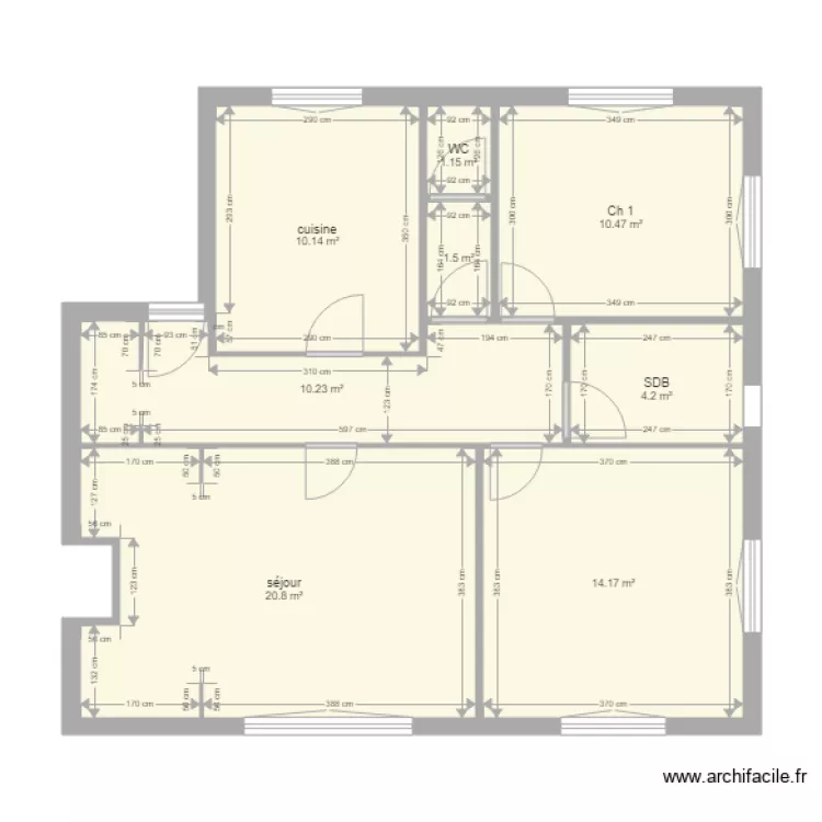 apt fleury . Plan de apt fleury . Plan de