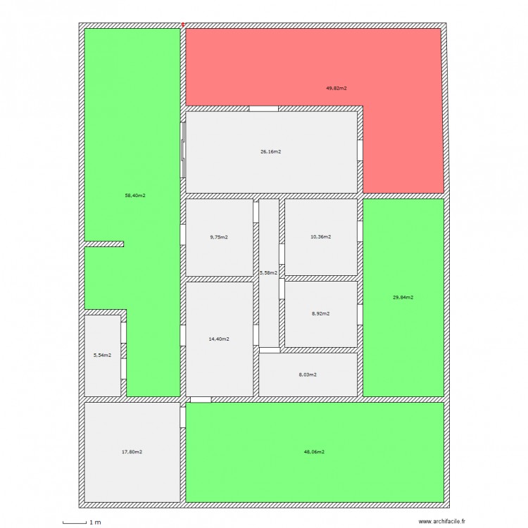 duparc. Plan de 0 pièce et 0 m2