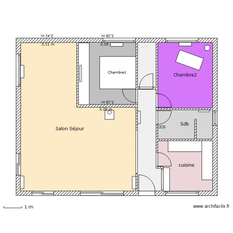 plan alarme vierge morsang. Plan de 0 pièce et 0 m2