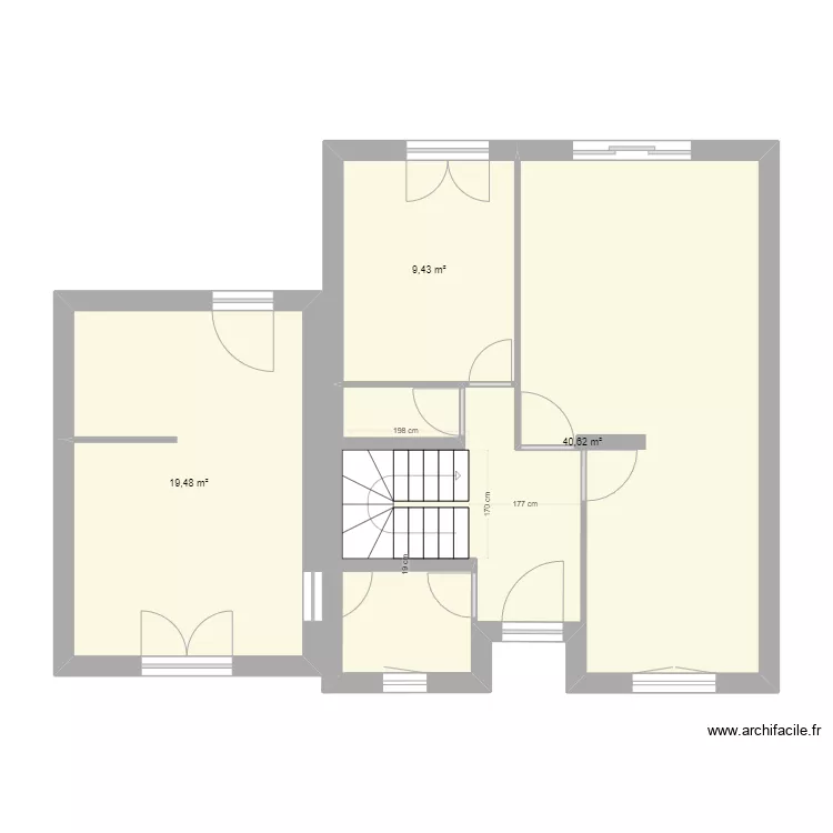 Pav&eacute;s du Roy. Plan de 