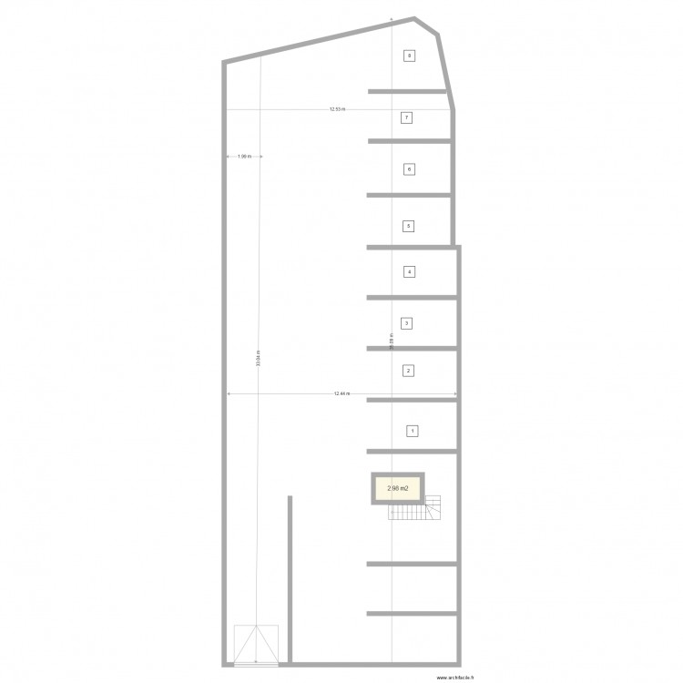 sous sol 11 Gerard. Plan de 0 pièce et 0 m2