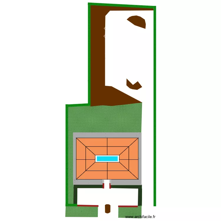 Implantation Barvaux. Plan de 6 et 102 m² Implantation Barvaux. Plan de 6 et 102 m²