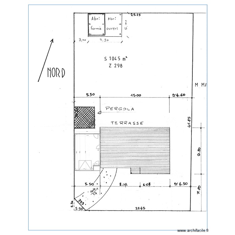 Plan garage atelier 2. Plan de 0 pièce et 0 m2