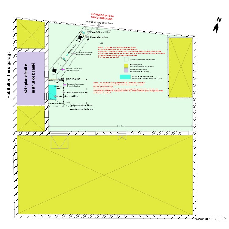 plan de masse modifier 2 51220. Plan de 0 pièce et 0 m2