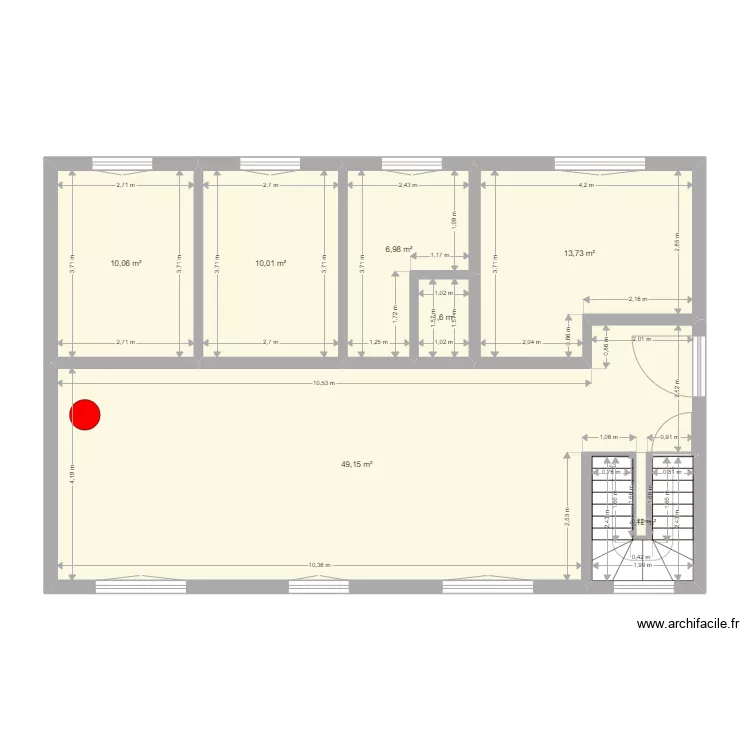 PERRIN. Plan de 